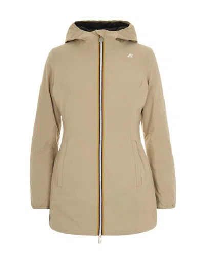 K-way Jacket In Neutral