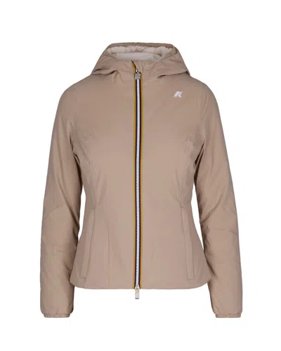 K-way Jacket In Brown