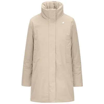 K-way Jacket In Beige