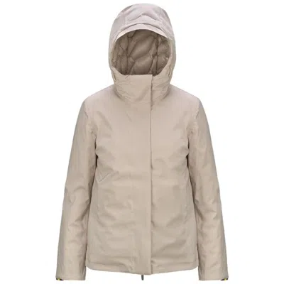 K-way Jacket In Beige