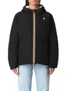 K-way Lily Jacket With Logo Patch In Black