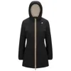 K-way Denise St Warm Reversible In Black