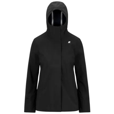 K-way Madalina Bonded Jersey In Black