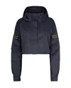K-way Long-sleeved Hooded Casual Jacket In Blue