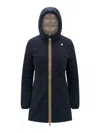 K-way Denise St Warm Double Clothing In Blue