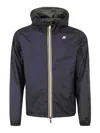 K-way Long-sleeved Casual Jacket In Blue