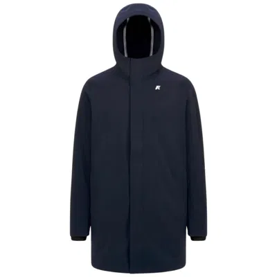 K-way Jacket In B Blue Depthblue Dept