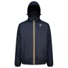 K-way Long-sleeved Casual Jacket In Blue