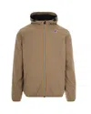 K-way Jacket In Brown