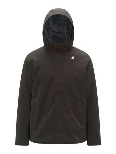 K-way Jacket In Brown