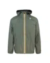 K-way K Way Giubbino Le Vrai 4.0 Claude Blue Royal Marine In Green