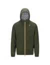 K-way Green Blue Jack St Thermo Double Down Jacket In Green