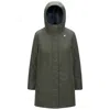 K-way Sophie Soft Touch Marmotta In Green