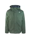 K-way Jacket In Green