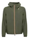 K-way Jack Stretch Dot Jacket In Green