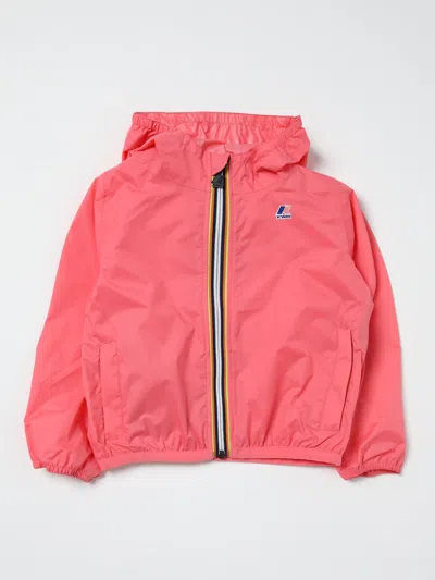 K-way Jacket  Kids Color Baby Pink In 婴儿粉