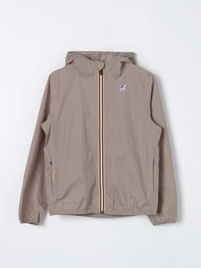 K-way Jacket  Kids Colour Beige In 米色