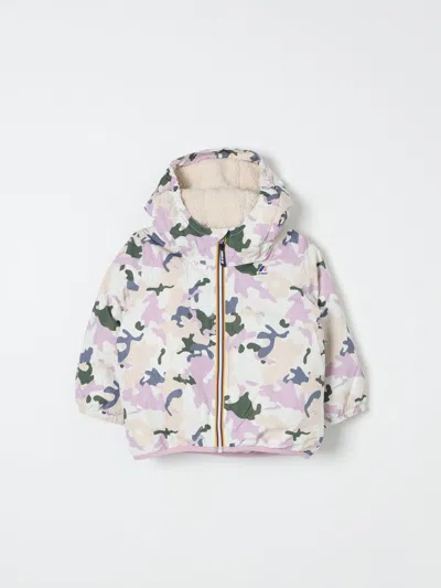 K-way Jacket  Kids Color Beige