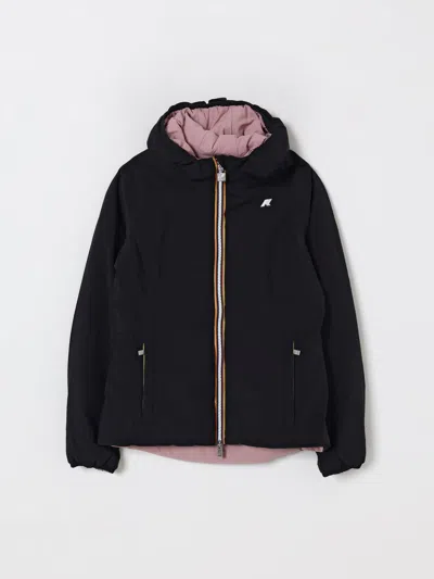 K-WAY 外套 K-WAY 儿童 颜色 黑色,436170002
