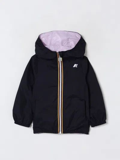 K-way Jacket  Kids Color Blue 1 In Blau 1