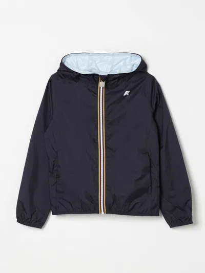 K-WAY JACKET K-WAY KIDS COLOR BLUE,427414009