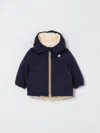 K-way Jack Hooded Padded Jacket In Blue