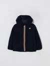K-way Jacket  Kids Color Blue In Black