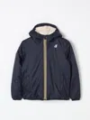 K-way Jacket  Kids Color Blue In Blau