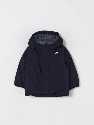 K-way Jacket  Kids Color Blue In Multi