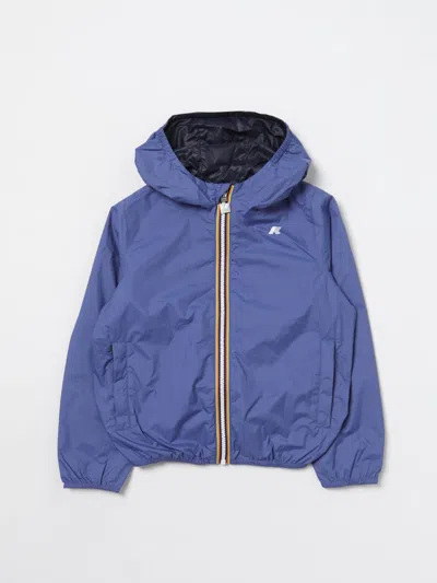 K-way Jacket  Kids Color Cobalt In Cobalt