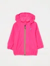 K-way Kids Pink 'le Vrai Edgard' Track Pants In X1b Fuschia