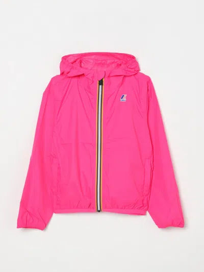K-WAY JACKET K-WAY KIDS COLOR FUCHSIA,427413007