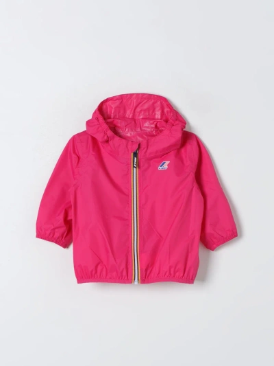 K-way Jacket  Kids Color Fuchsia