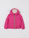 K-way Jacket  Kids Color Fuchsia In Pink