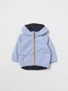 K-way Jacket  Kids Color Gnawed Blue