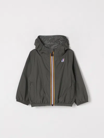 K-WAY JACKET K-WAY KIDS COLOR GREEN,427408012