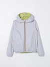 K-way Jacket  Kids Color Grey In 灰色