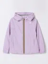 K-way Coat  Kids Color Lilac In ライラック