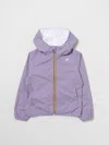 K-way Jacket  Kids Color Lilac In Lilac