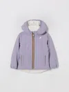 K-way Jacket  Kids Color Lilac In Purple