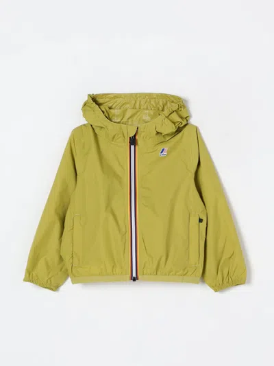 K-way Jacket  Kids Color Lime In Limette
