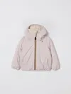 K-way 'le Vrai 4.0 Claudine' Padded Jacket Kids In Pink