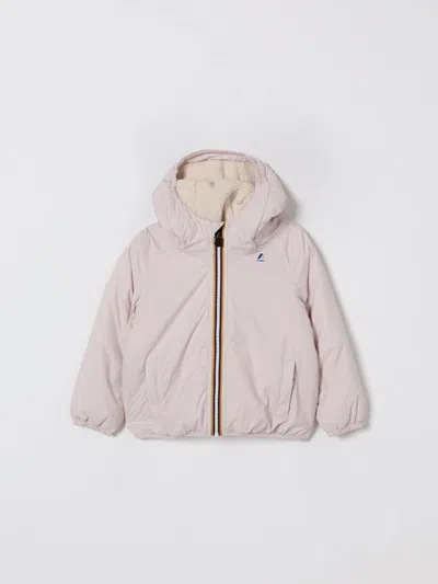 K-WAY JACKET K-WAY KIDS COLOR PINK,436169010