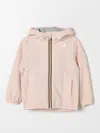 K-WAY 外套 K-WAY 儿童 颜色 粉色,F43619010