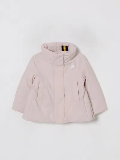 K-way Jacket  Kids Color Pink In Neutral
