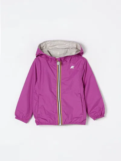 K-WAY JACKET K-WAY KIDS COLOR VIOLET,427414019