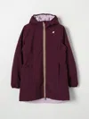 K-way Jacket  Kids Color Violet In Violett