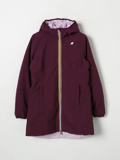 K-way Jacket  Kids Color Violet In Violett