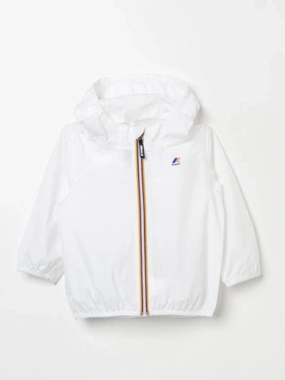 K-way Jacket  Kids Color White In Bianco