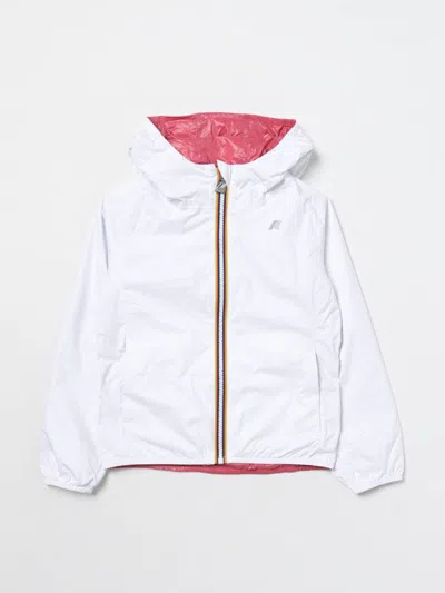K-way Jacket  Kids Color White In White